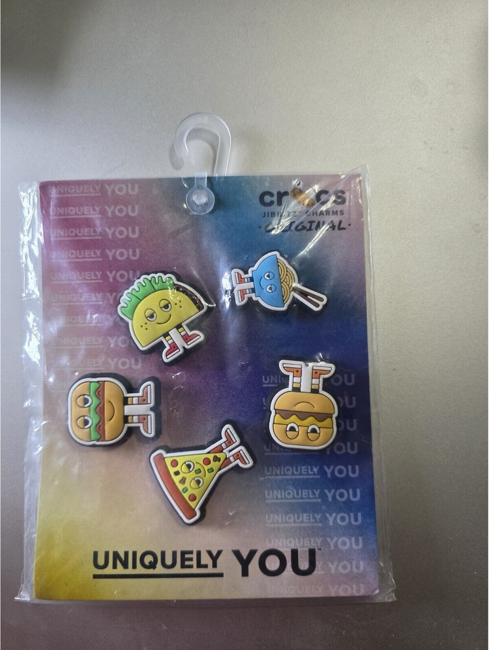 Uniquely You Crocs Jibbitz Charms Chill Foods 5 pack